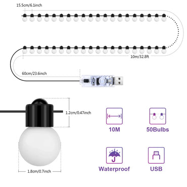 USB Bluetooth LED String Lights-1